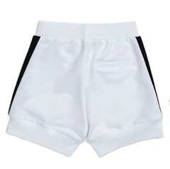 Monnalisa White Diamante Shorts