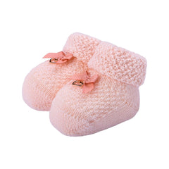 Il Trenino Booties Pink