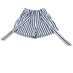 Mayoral Shorts Stripe Blue & White