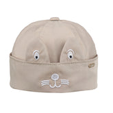 Il Trenino Baby Hat Puppy Face Beige
