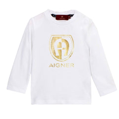 Aigner Long Sleeve T-Shirt White
