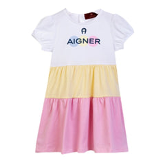 Aigner Dress Rainbow Yellow