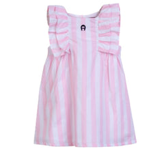 Aigner Dress Stripy Pink
