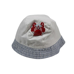 Il Trenino Baby Hat With Red Crab