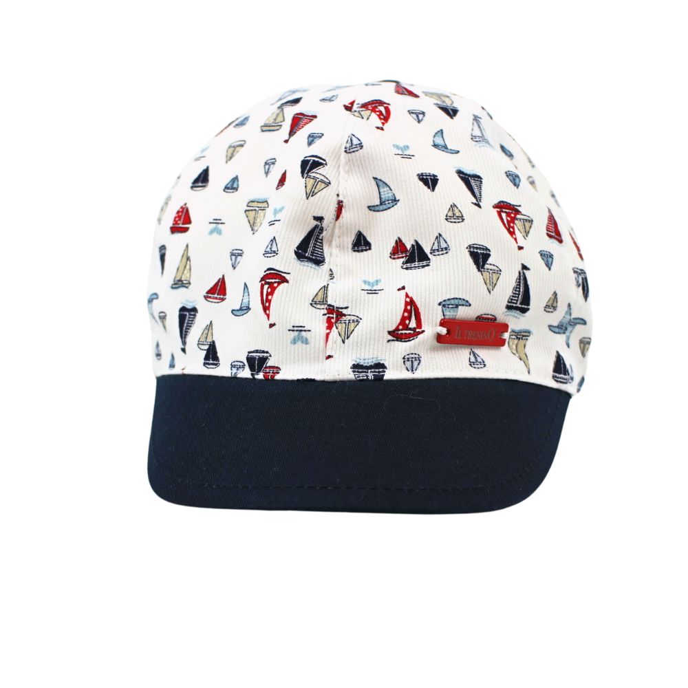 Il Trenino Baby Hat With Boats