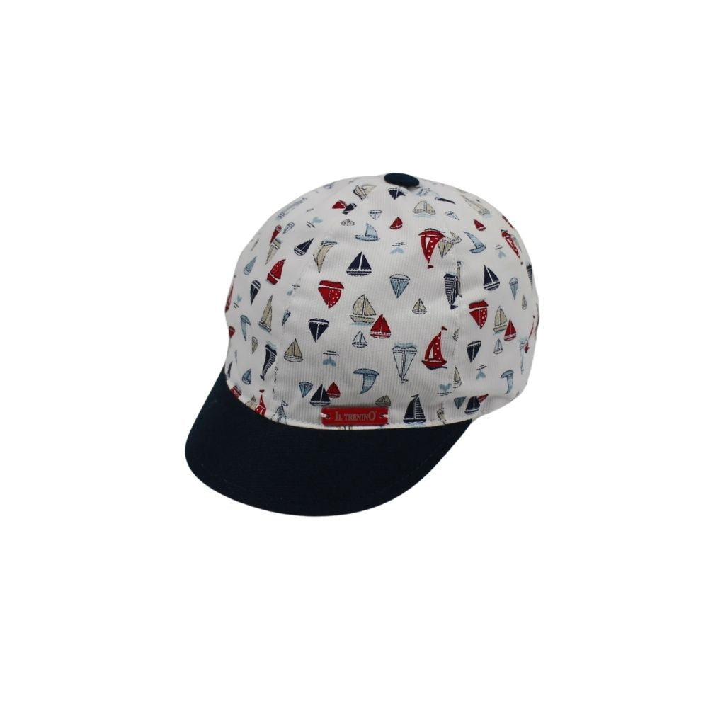 Il Trenino Baby Hat With Boats